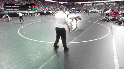 D1-138 lbs Semifinal - George Jones, Homestead vs Devin Bobzien, Milton