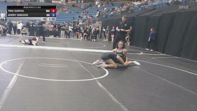 117 lbs Quarterfinal - Tina Garcia, Wayland Baptist University vs Avery Hinojos, Barton Community College