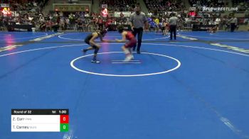 80 lbs Prelims - Zack Carr, PINnacle vs Tohmi Carney, Glenpool