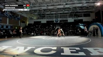 215 lbs 1st Place Match - Moroni Mahe, Hillcrest vs Mack Youngberg, Viewmont