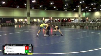 106 lbs Round 2 (16 Team) - Taegan Gilmore, BEE City vs Gavin Fisher, Kame Style