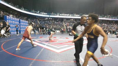 7A 138 lbs Quarterfinal - Elijah Allinen, Ashley vs Aiden White, Weddington High School