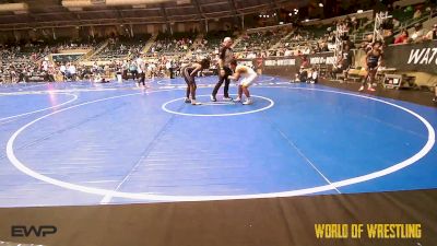 160 lbs Quarterfinal - Jayden Denson, Siouxland Wrestling Academy vs Cire Watson, Team Of Hard Knox