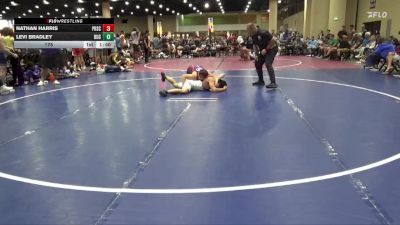 175 lbs Round 3 (6 Team) - Levi Bradley, Tallahassee War Noles vs Nathan Harris, Powerhouse