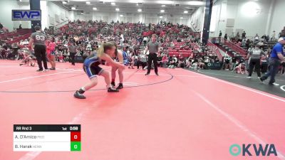 130 lbs Rr Rnd 3 - Ainsley D'Amico, Piedmont vs Blakely Harak, Hennessey Takedown Club