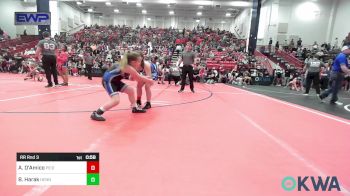 130 lbs Rr Rnd 3 - Ainsley D'Amico, Piedmont vs Blakely Harak, Hennessey Takedown Club