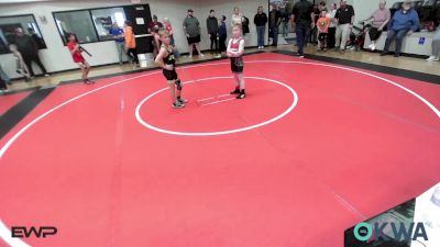 83-90 lbs Rr Rnd 1 - Langston Pippin, Wagoner Takedown Club vs Carver Kirby, Jay Wrestling Club