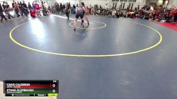 215 lbs Champ. Round 2 - Ethan Alumbaugh, Douglas County vs Caius Calderon, Lewis - Palmer