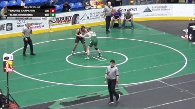 212 lbs Round Of 32 - Andres Chaparro, Conestoga Valley vs Mark Stoneking, West Greene