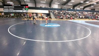 149 lbs Prelim - Brian Hopkins, King`s College vs Daniel Pierce, Messiah