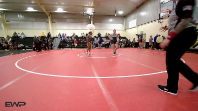 190 lbs Rr Rnd 2 - Jasmine Chavis, Bentonville Girls vs Emery Turner, McAlester High School Girls