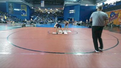 126 lbs Champ. Round 1 - Trent Woodland, Newark Charter vs Christian Ramirez, St Peter Prepatory