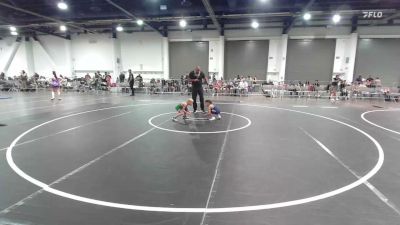 43 lbs Semifinal - Kountry Amasiu, Golden Backs MRTC vs Eli Gonzalez, Shafter Youth Wrestling