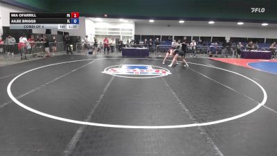 148 lbs Consi Of 4 - Mia Ofarrill, PA vs Ailee Briggs, FL