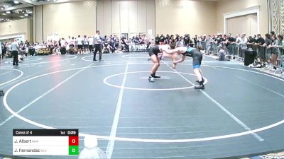 130 lbs Consi Of 4 - Jacob Fernandez, Silverback WC vs Joseph Albert, Awa