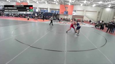 174 lbs Cons. Round 1 - Niko Kalamaras, John Carroll vs Leo Fenollosa, Wesleyan (CT)