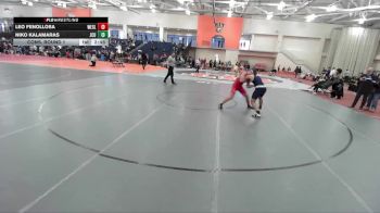 174 lbs Cons. Round 1 - Niko Kalamaras, John Carroll vs Leo Fenollosa, Wesleyan (CT)