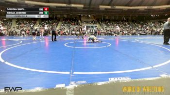 110 lbs Consi Of 4 - Collena Sabol, Ringgold Wrestling vs Abigail LeGrand, Sperry Wrestling Club