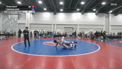 215 lbs Semis - Ethan Secoy, Storm Wrestling Center vs Cristhian Soto