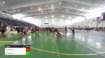 138 lbs Quarterfinal - Brode Colwell, WAR Wrestling Club vs Gabriel Serros, Volcano Vista Hawks