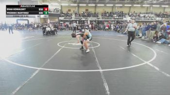 120 lbs Consi Of 8 #2 - Evan Kowalsky, Mt. Ararat-Brunswick vs Phoenix Martinez, Oceanside