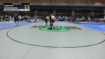 144 lbs Consi Of 8 #2 - Caden Cook, Faith Lutheran vs Madden Sandoval, Crook County