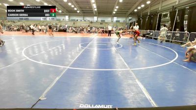 160 lbs Rr Rnd 3 - Rook Smith, Quest School Of Wrestling Black vs Carson Gerba, Great Bridge Wrestling Club
