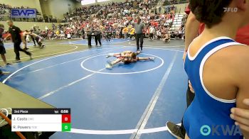 90 lbs 3rd Place - Jesse Casto, Claremore Wrestling Club vs Rhett Powers, Tiger Trained Wrestling