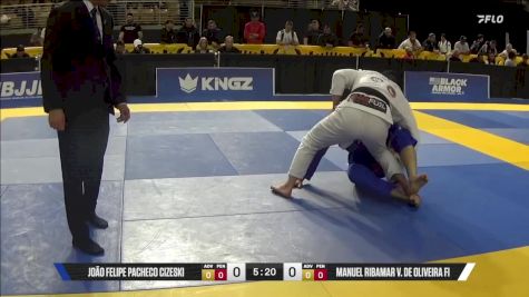 Manuel Ribamar V. De Oliveira Fi vs João Felipe Pacheco Cizeski 2025 Pan Jiu Jitsu IBJJF Championship