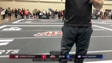 Jeremiah Desousa vs Yandel Martinez 2025 ADCC Orlando Open/Youth Trials