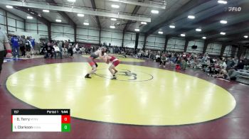 157 lbs Cons. Round 2 - Benson Terry, Mountain View vs Isaac Clarkson, Kanab