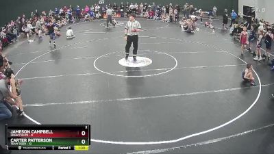 50 lbs Round 3 (4 Team) - Carter Patterson, Team Tiger vs Jameson Campbell, Legacy Elite