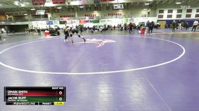 197 lbs Semifinal - Omari Smith, Oklahoma City vs Jacob Ruff, Central Methodist