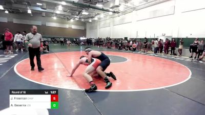 220 lbs Round Of 16 - Joshua Freeman, Chaffey vs Anthony Beserra, Los Osos