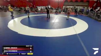 170 lbs Semifinal - Gabriel Orosco, IL vs Sean Kolkebeck, IL