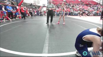 64-67 lbs Rr Rnd 2 - Lakyn Lies, Derby Wrestling Club vs Leo Wittenberg, Enid Youth Wrestling Club