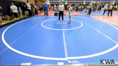 83-90 lbs 3rd Place - Karson Johnston, Collinsville Cardinal Youth Wrestling vs Sophia Moses, Dark Cloud Wrestling Club