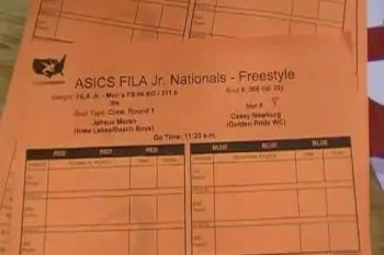 96 KG FILA JR CON Jahsua March VS Casey Newberg