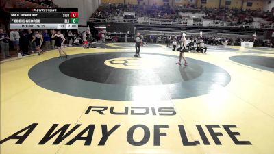 106 lbs Round Of 32 - Max Berhooz, St. Christopher's vs Eddie George, Blair Academy