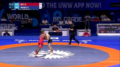 77 kg Qualif. - Kamal Ameer Bey, United States vs Viktor Nemes, Serbia
