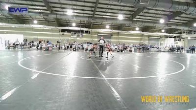 61 lbs Round Of 16 - Aubrey DAlie, BAM Training Center vs Jolee Bryant, F-5 Grappling