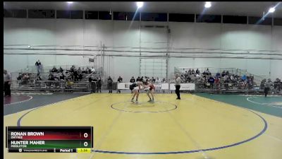 138 lbs Champ. Round 1 - Hunter Maher, Middleton vs Ronan Brown, Owyhee