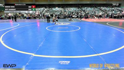 46 lbs Consi Of 8 #2 - Reese King, Crater Mat Club vs Jett Saribay, Nakamura Wrestling