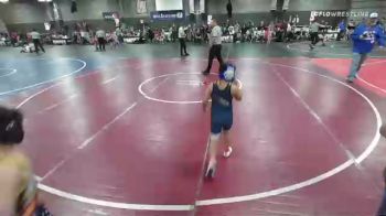 73 lbs Quarterfinal - Angel Camargo, Team Braves vs Isacc DeJesus, Fort Lupton