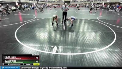 70 lbs Cons. Round 4 - Elias Inniss, Team Nazar Training Center vs Miles Maes, Mollitium Wrestling Club