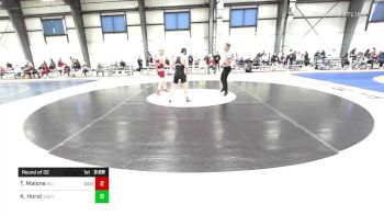 141 lbs Round Of 32 - Thomas Malone, Rhode Island College vs Kellen Horst, Wesleyan