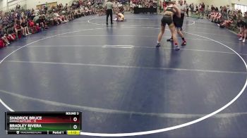 195 lbs Round 3 (6 Team) - Bradley Rivera, Indiana Blue vs Shadrick Bruce, Kansas Rattlers