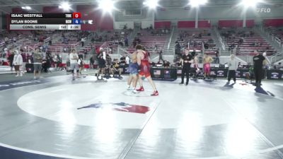 285 lbs Cons. Semis - Isaac Westfall, The Dealership vs Dylan Boone, Machine Shed Wrestling