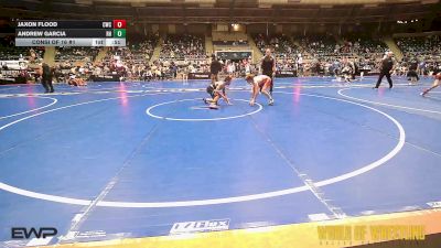 95 lbs Consi Of 16 #1 - Jaxon Flood, Cleveland Wrestling Club vs Andrew Garcia, Rough House