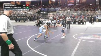 113 3A 1st Place Match - Shawnley Clervoyant, Wellington Community Hs vs Bryan Morales, South Dade